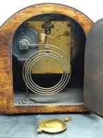 1930s Kienzle Art Deco Carved Case 8 Day Striking Mantel Clock (10 of 10) 1930s Kienzle Art Deco Carved Case 8 Day Striking Mantel Clock (10 of 10)
