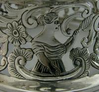 Rare English Solid Sterling Silver Potato Dish Ring London 1917 Antique (8 of 12) Rare English Solid Sterling Silver Potato Dish Ring London 1917 Antique (8 of 12)