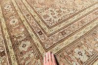 Antique Tabriz roomsize carpet 378x270cm (4 of 6) Antique Tabriz roomsize carpet 378x270cm (4 of 6)
