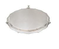 Antique Sterling Silver 10" Tray / Salver 1918 (7 of 10) Antique Sterling Silver 10" Tray / Salver 1918 (7 of 10)