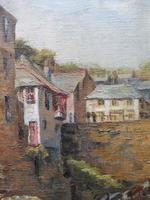 Oil on Canvas Cornish Harbour View Listed Artist Dora Johns 1966 (5 of 10) Oil on Canvas Cornish Harbour View Listed Artist Dora Johns 1966 (5 of 10)