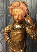 Italian Carved Hardwood Figure of a Boy (3 of 23) Italian Carved Hardwood Figure of a Boy (3 of 23)