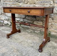 Antique Regency Mahogany Library Table (3 of 14) Antique Regency Mahogany Library Table (3 of 14)