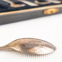 Barker Brothers Silver Set of Spoons Birmingham 1964-65 (2 of 4) Barker Brothers Silver Set of Spoons Birmingham 1964-65 (2 of 4)
