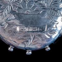 Antique Victorian Forget Me Not Locket Collar Necklace Sterling Silver Dated 1882 (3 of 9) Antique Victorian Forget Me Not Locket Collar Necklace Sterling Silver Dated 1882 (3 of 9)