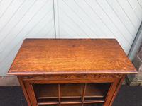 Antique Slim Glazed Oak Bookcase (9 of 11) Antique Slim Glazed Oak Bookcase (9 of 11)