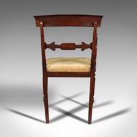 Antique Elbow Chair, English, Mahogany, Carver, Drop-in Seat, Regency c.1820 (6 of 12) Antique Elbow Chair, English, Mahogany, Carver, Drop-in Seat, Regency c.1820 (6 of 12)