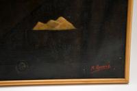 Antique Middle Eastern Oil Painting (5 of 9) Antique Middle Eastern Oil Painting (5 of 9)