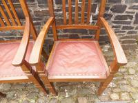 A Pair of Arts and Crafts Oak Chairs (9 of 10) A Pair of Arts and Crafts Oak Chairs (9 of 10)