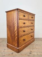 Victorian Satin Birch Chest of Drawers (7 of 9) Victorian Satin Birch Chest of Drawers (7 of 9)