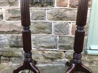 Pair of Antique Mahogany Floor Standard Lamps (6 of 7) Pair of Antique Mahogany Floor Standard Lamps (6 of 7)