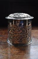 Antique Solid Silver Tea Caddy (4 of 5) Antique Solid Silver Tea Caddy (4 of 5)