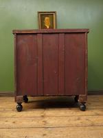Large Antique Painted Black Bow Front Chest of Drawers, Gothic Shabby Chic (15 of 19) Large Antique Painted Black Bow Front Chest of Drawers, Gothic Shabby Chic (15 of 19)