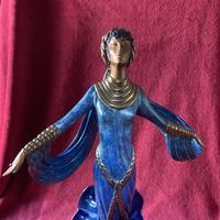 Erte (romain De Tirtoff) Ltd Edition Bronze Sculpture "Ecstasy" 163/500 (7 of 16) Erte (romain De Tirtoff) Ltd Edition Bronze Sculpture "Ecstasy" 163/500 (7 of 16)