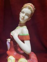 Royal Doulton HN5465 titled "Autumn Ball" Figurine (3 of 9) Royal Doulton HN5465 titled "Autumn Ball" Figurine (3 of 9)