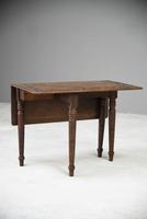 Arts & Crafts Carved Oak Drop Leaf Table (5 of 12) Arts & Crafts Carved Oak Drop Leaf Table (5 of 12)