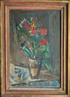 Large Rustic 19th Century French Impressionist Still Life Floral Oil Painting Minor TLC (2 of 12) Large Rustic 19th Century French Impressionist Still Life Floral Oil Painting Minor TLC (2 of 12)