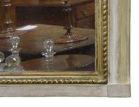 19th Century Grey & Giltwood Overmantle Mirror (5 of 5) 19th Century Grey & Giltwood Overmantle Mirror (5 of 5)