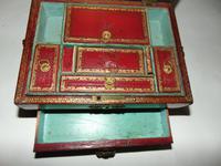 Regency Leather Covered Work Box (6 of 7) Regency Leather Covered Work Box (6 of 7)