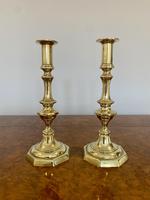 Pair of Antique Victorian Quality Brass Candlesticks (2 of 4) Pair of Antique Victorian Quality Brass Candlesticks (2 of 4)