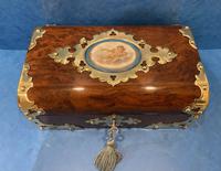 Victorian Brassbound & Brass Inlaid Walnut Jewellery Box (3 of 16) Victorian Brassbound & Brass Inlaid Walnut Jewellery Box (3 of 16)