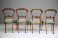 Set of 4 Antique Victorian Walnut Dining Chairs (7 of 12) Set of 4 Antique Victorian Walnut Dining Chairs (7 of 12)