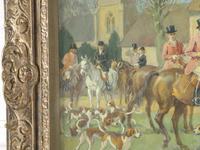 Jack Orr - Watercolour - Hunt Meet (2 of 3) Jack Orr - Watercolour - Hunt Meet (2 of 3)
