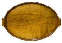 Antique Walnut Brass Bound Oval Tray (2 of 6) Antique Walnut Brass Bound Oval Tray (2 of 6)