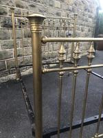 Antique Victorian Brass & Iron Double Bed Frame (2 of 7) Antique Victorian Brass & Iron Double Bed Frame (2 of 7)