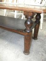 Long 2 Tier Solid Oak Coffee Table (3 of 3) Long 2 Tier Solid Oak Coffee Table (3 of 3)