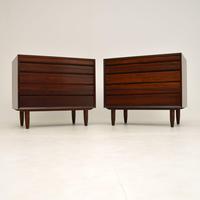 Pair of Danish Vintage Rosewood Chest of Drawers by Poul Cadovius (2 of 13) Pair of Danish Vintage Rosewood Chest of Drawers by Poul Cadovius (2 of 13)