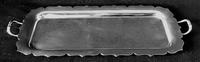 Edwardian Silver Plated Oblong Two Handle Drinks Tray (2 of 4) Edwardian Silver Plated Oblong Two Handle Drinks Tray (2 of 4)