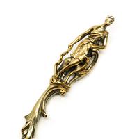 Victorian Silver Gilt Sugar Sifter Spoon 'diana The Huntress' Figure - Francis Higgins 1854 (21 of 23) Victorian Silver Gilt Sugar Sifter Spoon 'diana The Huntress' Figure - Francis Higgins 1854 (21 of 23)