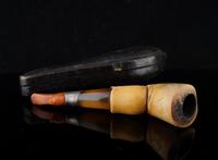 Antique ladies leg, Meerschaum cheroot holder (9 of 10) Antique ladies leg, Meerschaum cheroot holder (9 of 10)