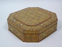 Antique Indian Inlaid Lidded Box (7 of 10) Antique Indian Inlaid Lidded Box (7 of 10)