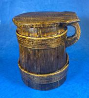 19th Century Beech & Pine Treen Tankard (11 of 11) 19th Century Beech & Pine Treen Tankard (11 of 11)