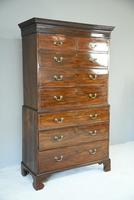Antique Georgian Mahogany Chest on Chest Tallboy (2 of 7) Antique Georgian Mahogany Chest on Chest Tallboy (2 of 7)