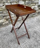 Small Antique Mahogany Butlers Tray on Stand (9 of 15) Small Antique Mahogany Butlers Tray on Stand (9 of 15)