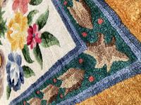 Vintage Chinese Silk Carpet 2.43m x 1.59m (8 of 11) Vintage Chinese Silk Carpet 2.43m x 1.59m (8 of 11)