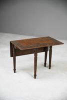 Arts & Crafts Carved Oak Drop Leaf Table (7 of 12) Arts & Crafts Carved Oak Drop Leaf Table (7 of 12)
