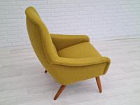 Danish relax armchair, 70s, completely renovated-reupholstered (7 of 14) Danish relax armchair, 70s, completely renovated-reupholstered (7 of 14)