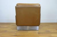 Vintage 1970s Leather & Brushed Steel Armchair by Roche Bobois (6 of 13) Vintage 1970s Leather & Brushed Steel Armchair by Roche Bobois (6 of 13)