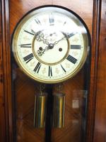 Superb Antique German Twin Walnut 8-Day Mantel Clock Vienna Striking Wall Clock (9 of 10) Superb Antique German Twin Walnut 8-Day Mantel Clock Vienna Striking Wall Clock (9 of 10)