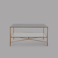 Gilt Metal & Mirrored Coffee Table (2 of 3) Gilt Metal & Mirrored Coffee Table (2 of 3)