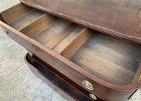 Regency Mahogany Bow Fronted Column Chest of Drawers (15 of 21) Regency Mahogany Bow Fronted Column Chest of Drawers (15 of 21)