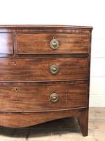 Georgian Mahogany Bow Front Chest of Drawers (3 of 10) Georgian Mahogany Bow Front Chest of Drawers (3 of 10)