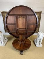 Large English Regency Rosewood Centre Table (4 of 6) Large English Regency Rosewood Centre Table (4 of 6)