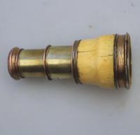 Good Regency 2-draw Monocular Spyglass Novelty Pocket Telescope c.1820 (9 of 9) Good Regency 2-draw Monocular Spyglass Novelty Pocket Telescope c.1820 (9 of 9)