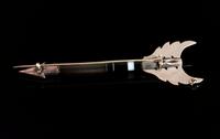 Antique Victorian Scottish Agate Arrow Brooch, Sterling Silver (6 of 9) Antique Victorian Scottish Agate Arrow Brooch, Sterling Silver (6 of 9)