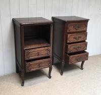 Pair of French Oak Bedside Cabinets (6 of 10) Pair of French Oak Bedside Cabinets (6 of 10)